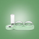 Food (2x Bowl) & Water Dispenser