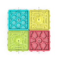 Combo Maze Lick Pad and Slow Feeder for dogs - Food, Interactive, IQ, Lick, Lick Pad, Play, Puzzle, Slow Feed, Smart, Training, Treats