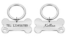 Doggy Bone Personalized Custom ID Tag