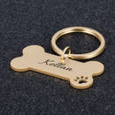 Doggy Bone Personalized Custom ID Tag
