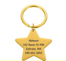 Super Star Personalized Custom Dog Tag