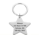 Super Star Personalized Custom Dog Tag