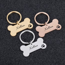 Doggy Bone Personalized Custom ID Tag