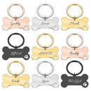 Doggy Bone Personalized Custom ID Tag