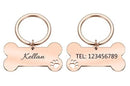 Doggy Bone Personalized Custom ID Tag