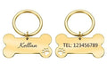 Doggy Bone Personalized Custom ID Tag