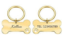Doggy Bone Personalized Custom ID Tag