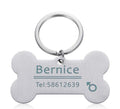 Doggy Bone Personalized Custom ID Tag