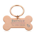 Doggy Bone Personalized Custom ID Tag