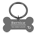 Doggy Bone Personalized Custom ID Tag