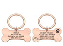 Doggy Bone Personalized Custom ID Tag