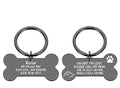 Doggy Bone Personalized Custom ID Tag