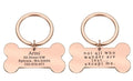 Doggy Bone Personalized Custom ID Tag