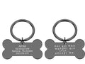 Doggy Bone Personalized Custom ID Tag