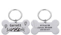 Doggy Bone Personalized Custom ID Tag