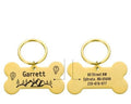 Doggy Bone Personalized Custom ID Tag