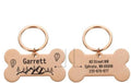 Doggy Bone Personalized Custom ID Tag