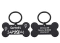 Doggy Bone Personalized Custom ID Tag
