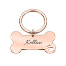 Doggy Bone Personalized Custom ID Tag