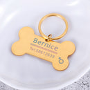Doggy Bone Personalized Custom ID Tag