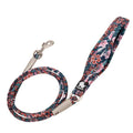 Floral Rope Leash w/ Handle