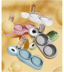 Food (2x Bowl) & Water Dispenser