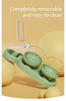 Food (2x Bowl) & Water Dispenser