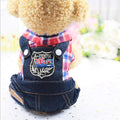 Denim Overalls for dogs - Onesie