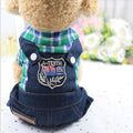 Denim Overalls for dogs - Onesie