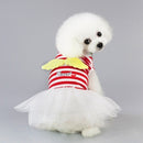 Angel Princess Dress for dogs - Dress, Flowers, Skirt, Spring, Summer